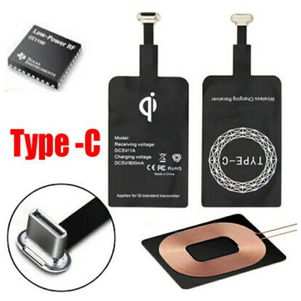Wireless charging reciever Type-C